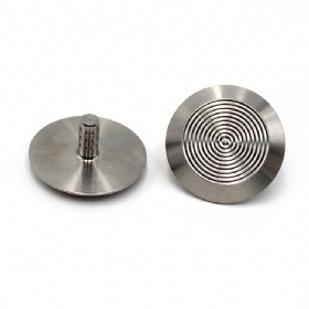 Tactile Indicator Studs - Solid Stainless Steel Tactiles - 10 concentric circles